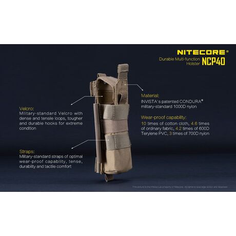 ΘΗΚΗ ΦΑΚΟΥ NITECORE NCP40 T