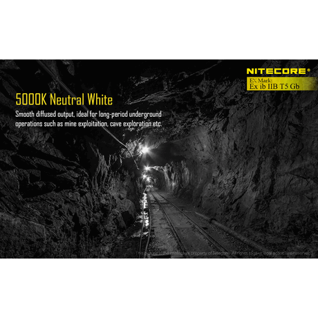 ΦΑΚΟΣ LED NITECORE EXPLOSION-PROOF EH1, Κεφαλής Αντιεκρηκτικός