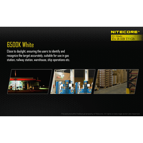 ΦΑΚΟΣ LED NITECORE EXPLOSION-PROOF EH1, Κεφαλής Αντιεκρηκτικός