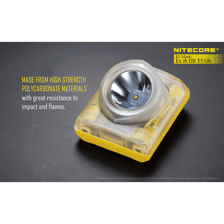 ΦΑΚΟΣ LED NITECORE EXPLOSION-PROOF EH1, Κεφαλής Αντιεκρηκτικός