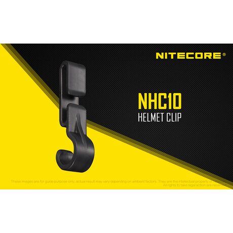 Helmet Clip (Pack of 4), NITECORE