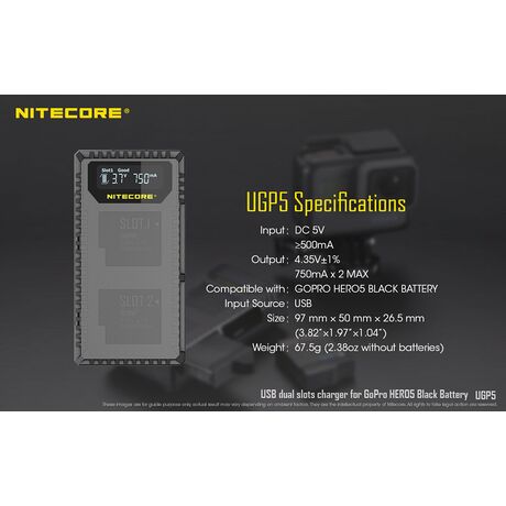 ΦΟΡΤΙΣΤΗΣ NITECORE UGP5