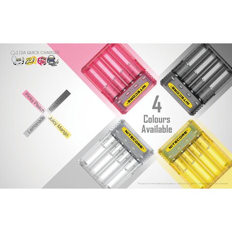 ΦΟΡΤΙΣΤΗΣ NITECORE Q4, Quick charger, 2A,Black