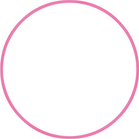 Χούλα-Χουπ 70cm - Φ19mm - 230gr, Ροζ