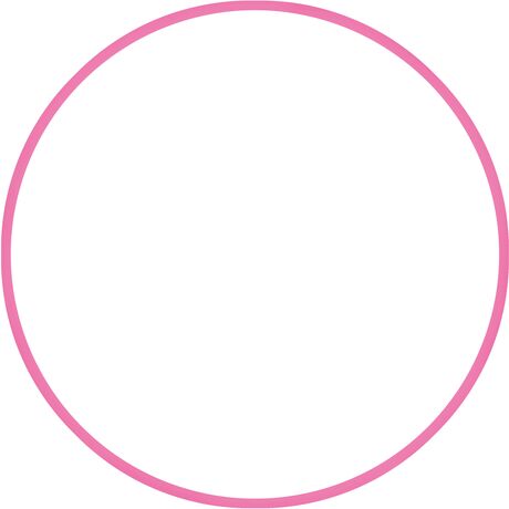 Χούλα-Χουπ 70cm - Φ19mm - 280gr, Ροζ