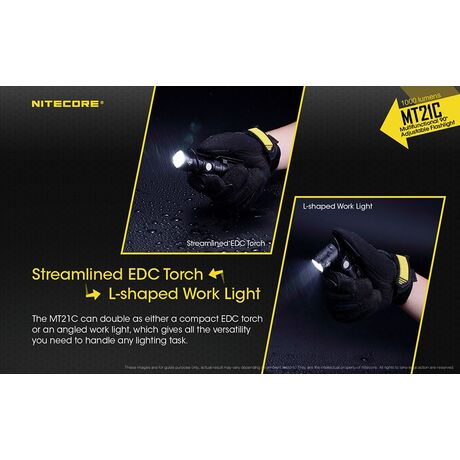 Φακός Χειρός Led Nitecore Multi Task MT21C