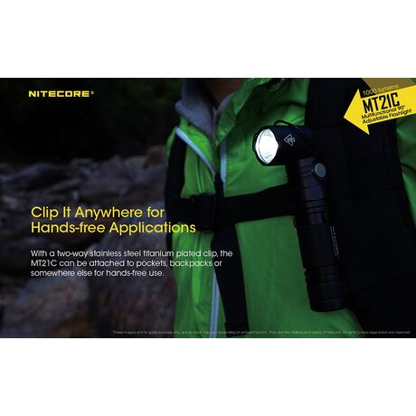 Φακός Χειρός Led Nitecore Multi Task MT21C