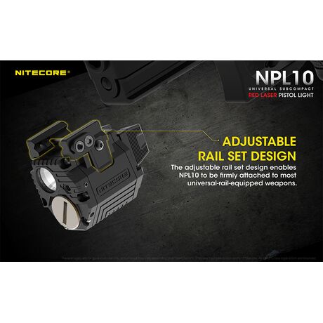 Φακός Led Nitecore NPL10 Με Μπαταρία CR2