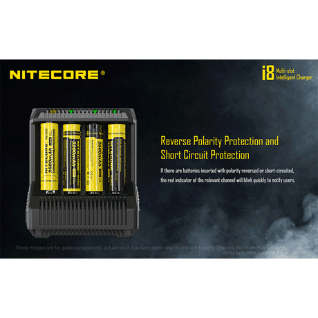 Φορτιστής Μπαταριών Nitecore i8