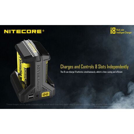 Φορτιστής Μπαταριών Nitecore i8