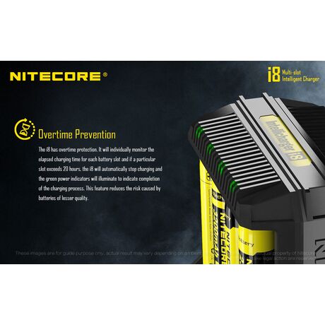 Φορτιστής Μπαταριών Nitecore i8