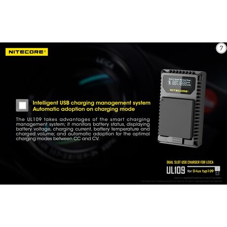 Φορτιστής Nitecore UL109