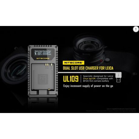 Φορτιστής Nitecore UL109