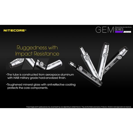 Φακός Χειρός Led Nitecore Gemstone GEM8
