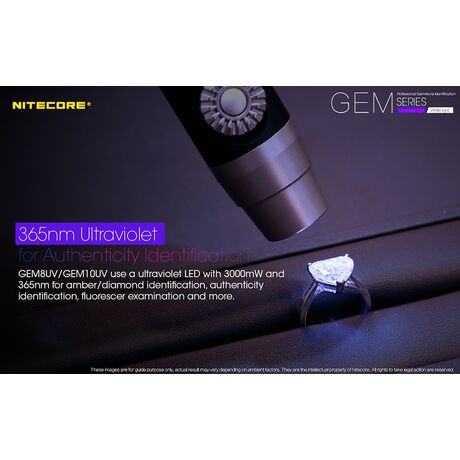 Φακός Χειρός Led Nitecore Gemstone GEM8