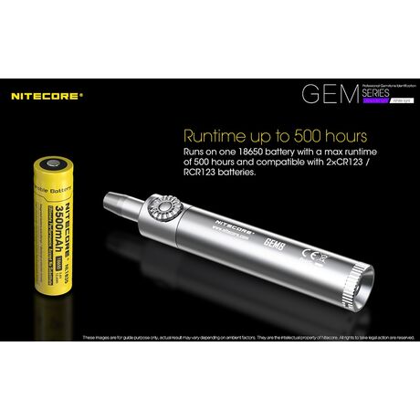 Φακός Χειρός Led Nitecore Gemstone GEM8
