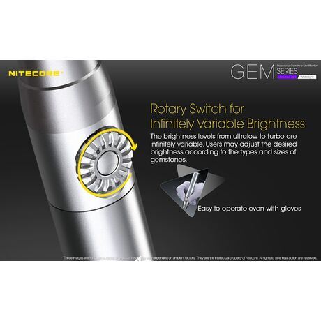 Φακός Χειρός Led Nitecore Gemstone GEM8