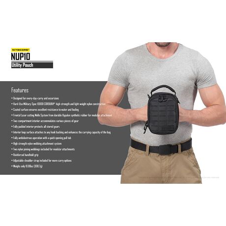 ΤΣΑΝΤΑΚΙ  NITECORE TACTICAL POUCH NUP10