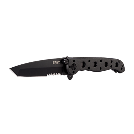 CRKT M16-10KZ TANTO BLACK W/TRIPLE POINT SERRATIONS