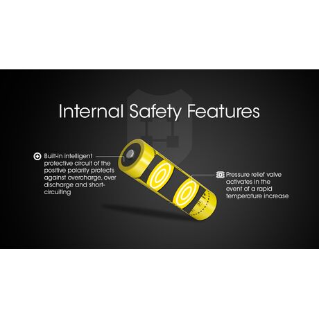 ΜΠΑΤΑΡΙΑ NITECORE 21700/ 5300mAh (τιμή τεμαχίου)