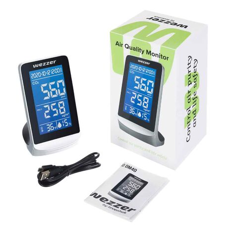 ΣΥΣΤΗΜΑ ΑΝΙΧΝΕΥΣΗΣ ΠΟΙΟΤΗΤΑΣ ΑΕΡΑ WEZZER AIR PRO DM40