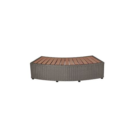 MSpa Wicker Step - for round Spa