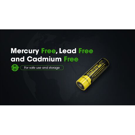 ΜΠΑΤΑΡΙΑ NITECORE NL1410 , 14500 , 1000ma