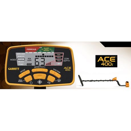 ΑΝΙΧΝΕΥΤΗΣ GARRETT ACE 400i 8,5χ11"