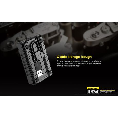 ΦΟΡΤΙΣΤΗΣ NITECORE ULM240 για Leica