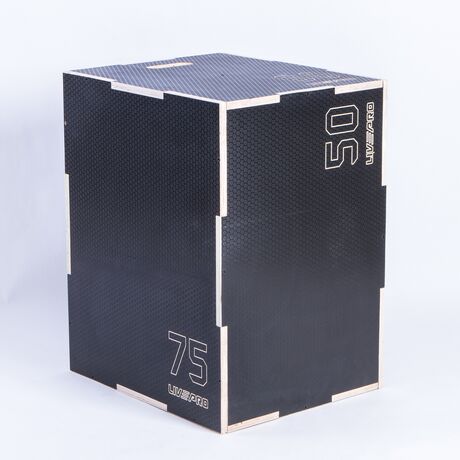 3 σε 1 Πλειομετρικό Κουτί Ξύλινο (Plyo Box) (Anti-Slip)