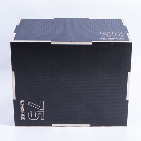 3 σε 1 Πλειομετρικό Κουτί Ξύλινο (Plyo Box) (Anti-Slip)