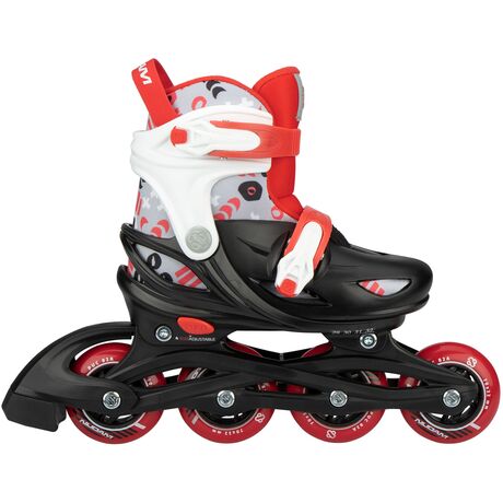 Nijdam Inline Skates Ρυθμιζόμενα 3-σε-1 "Street Shift" Nijdam Inline Skates Ρυθμιζόμενα 3-σε-1 "Street Shift"
