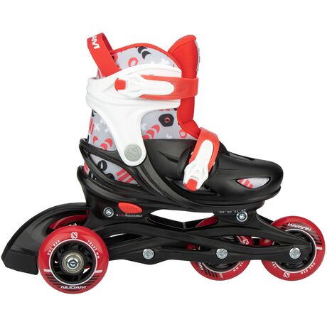 Nijdam Inline Skates Ρυθμιζόμενα 3-σε-1 "Street Shift" Nijdam Inline Skates Ρυθμιζόμενα 3-σε-1 "Street Shift"