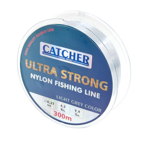 Πετονιά Γκρί Catcher Κωδ. 71253 300m/0.25mm/4.5kg