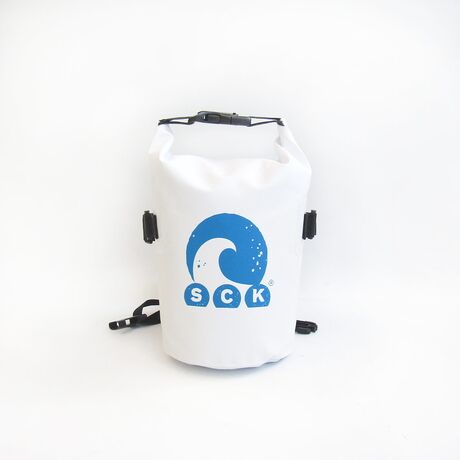 Αδιάβροχος σάκος με ιμάντες μέσης 3L άσπρος