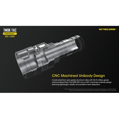 ΦΑΚΟΣ LED NITECORE TM9KTAC, 9800 Lumens