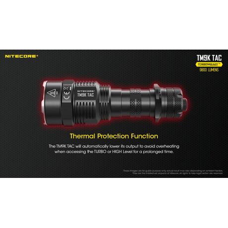 ΦΑΚΟΣ LED NITECORE TM9KTAC, 9800 Lumens