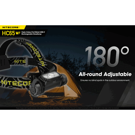 ΦΑΚΟΣ LED NITECORE HEADLAMP HC65V2, 1750 Lumens