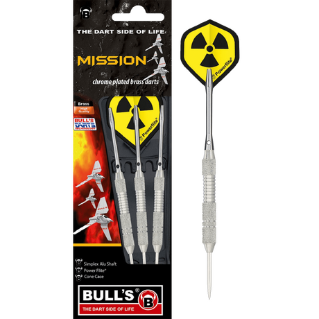 ΒΕΛΑΚΙΑ DART BULL'S, Steel Darts, Mission, 24g