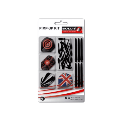 Σετ Φτερά, Πλαστικοί Κορμοί και Μύτρες, BULL's Pimp-Up Kit