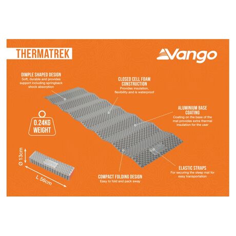 Υπόστρωμα 1.82x0.56cm ThermaTrek Vango Orange
