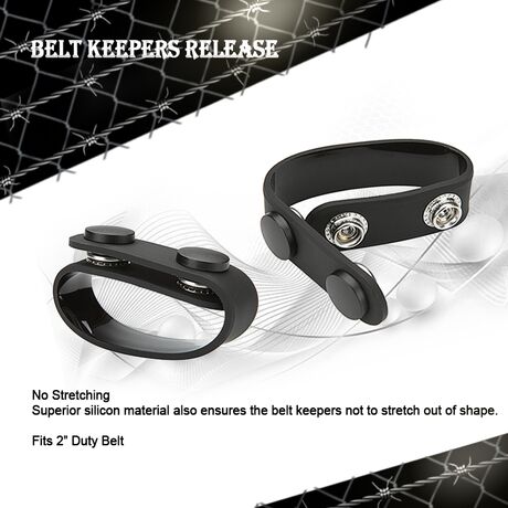 Belt Keepers Cytac, Ταιριάζουν σε ζώνες 2" (Σετ 4 τεμαχίων)