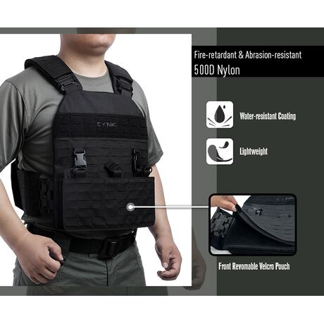 Plate Carrier Cytac, Utility