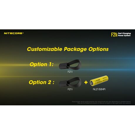 ΦΟΡΤΙΣΤΗΣ NITECORE F21i+NL2150HPi