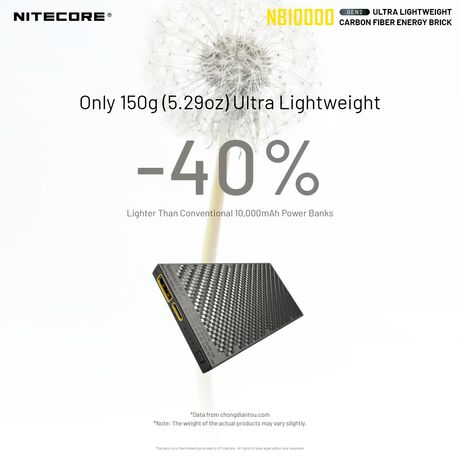 POWER BANK NITECORE NB10000 Upgraded version