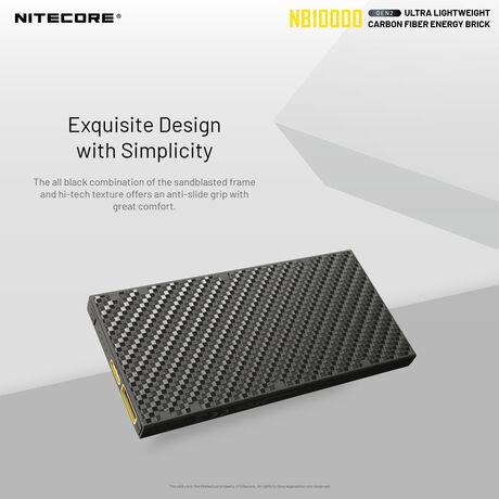 POWER BANK NITECORE NB10000 Upgraded version