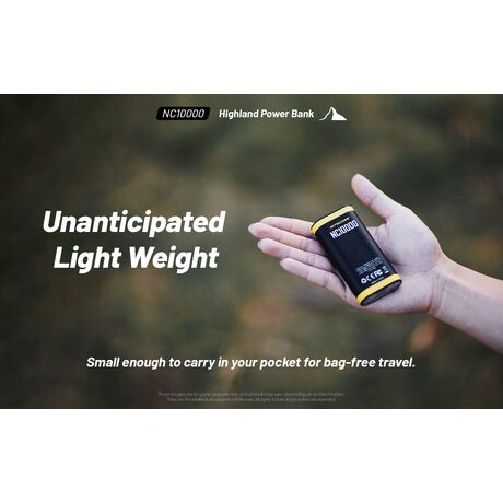 POWER BANK NITECORE NC10000+USB-C cable POWER BANK NITECORE NC10000+USB-C cable