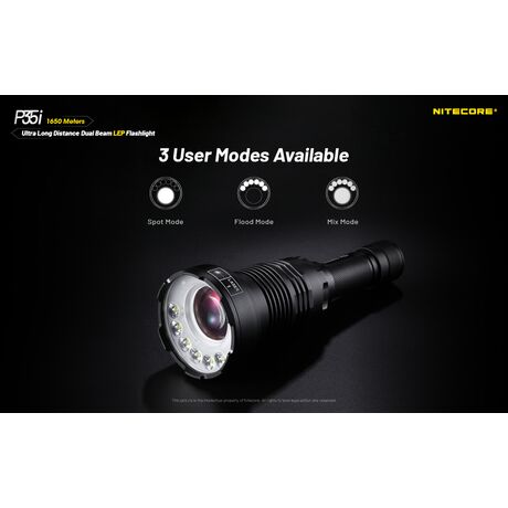 ΦΑΚΟΣ LED NITECORE PRECISE P35i