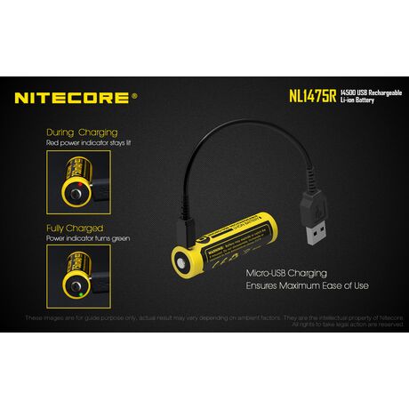 ΜΠΑΤΑΡΙΑ NITECORE NL1475R