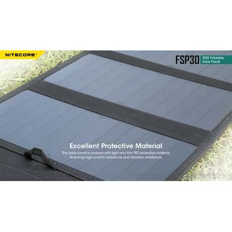 ΗΛΙΑΚΟ PANEL NITECORE FSP30, Φορητό, 30W